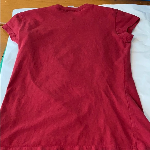 Santa is my homeboy red tee with sparkly words - Picture 7 of 7